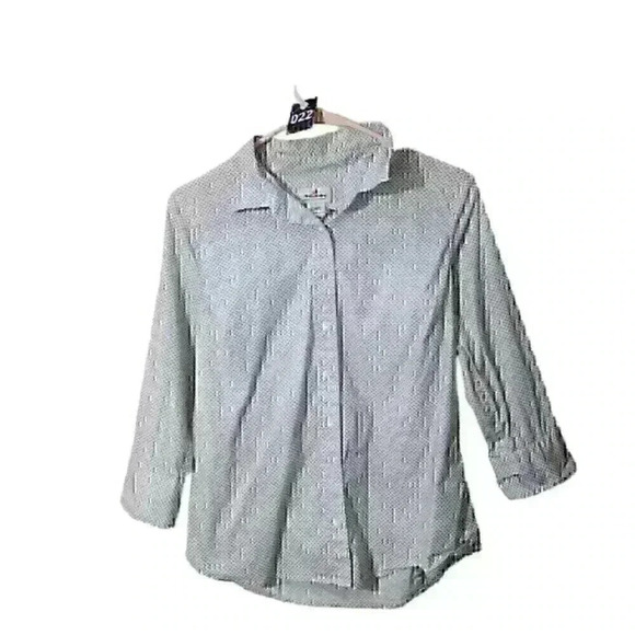 J. Crew Tops - J.crew habadashery 3/4 sleeve Bottineau down size small